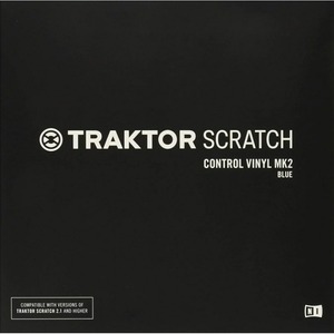 Пластинка Native Instruments Traktor Scratch Pro Control Vinyl Blue Mk2