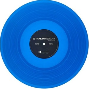 Пластинка Native Instruments Traktor Scratch Pro Control Vinyl Blue Mk2