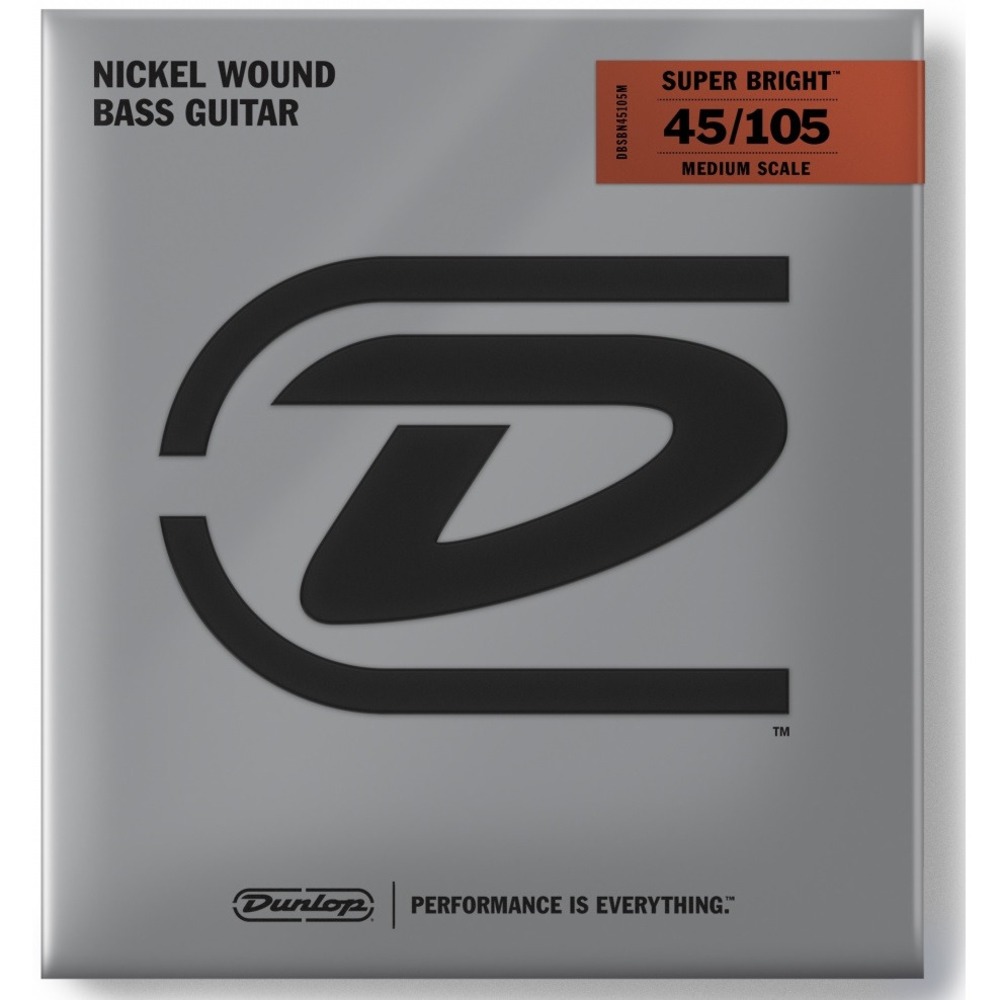 Струны для бас-гитары DUNLOP DBSBN45105M