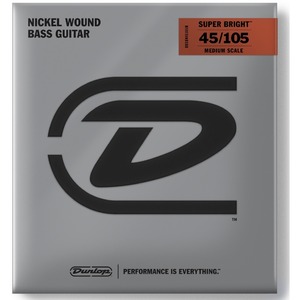 Струны для бас-гитары DUNLOP DBSBN45105M