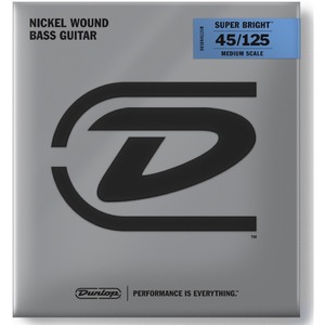 Струны для 5-ти струнной бас гитары DUNLOP DBSBN45125M
