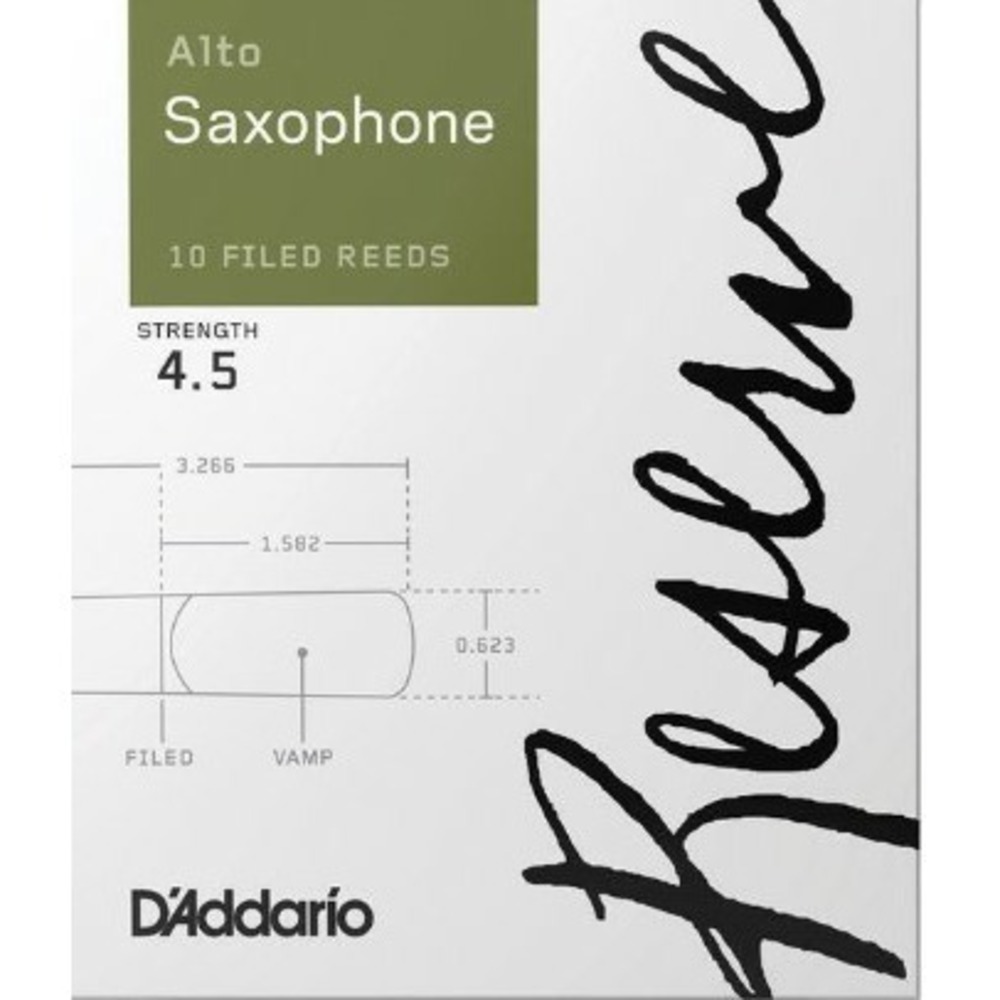 Трости для саксофона альт DAddario DJR1045 Reserve