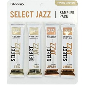 Набор тростей для саксофона сопрано DAddario DSJ-I2M Select Jazz