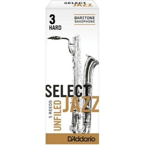 Трости для саксофона баритон DAddario RRS05BSX3H Select Jazz Unfiled
