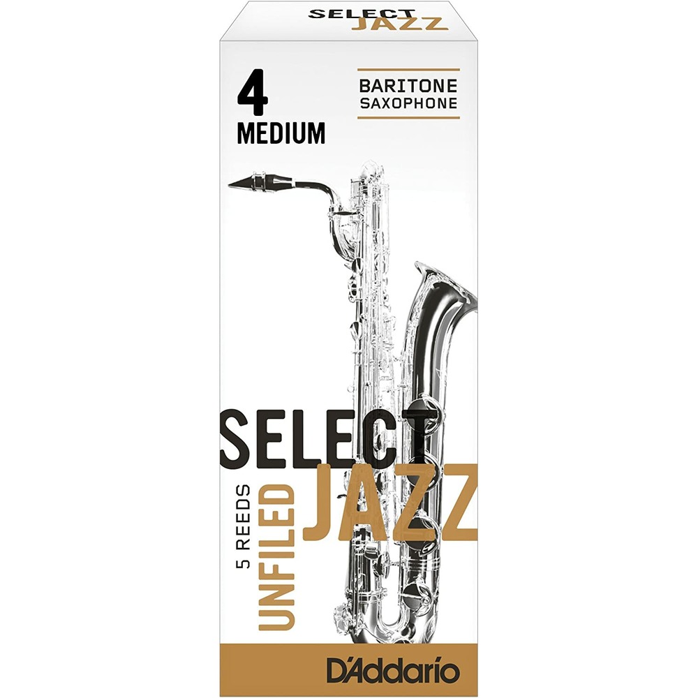 Трости для саксофона баритон DAddario RRS05BSX4M Select Jazz Unfiled