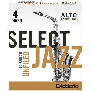 Трости для саксофона альт DAddario RRS10ASX4H Select Jazz Unfiled