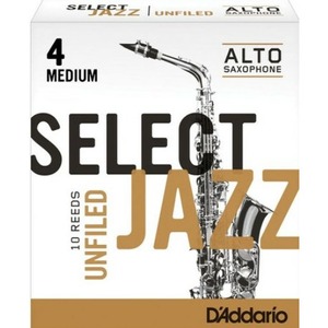Трости для саксофона альт DAddario RRS10ASX4M Select Jazz Unfiled