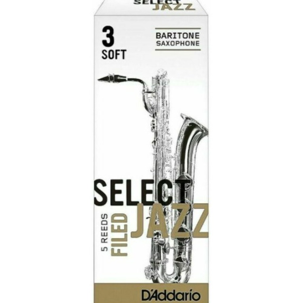 Трости для саксофона баритон DAddario RSF05BSX3S Select Jazz Filed