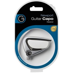 Каподастр для гитары G7TH Newport Classical Silver