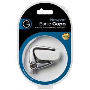 Каподастр для гитары G7TH Newport Banjo Silver