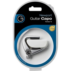 Каподастр для гитары G7TH Newport Partial 3 String Silver