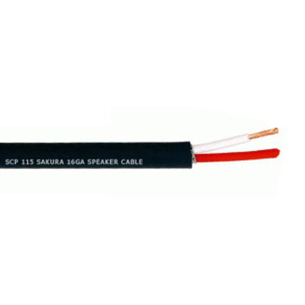 Кабель акустический с катушки двухжильный Sakura SCP 140 speaker cable