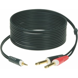 Кабель аудио 1xMini Jack - 2xRCA KLOTZ AY5-A0100 1.0m