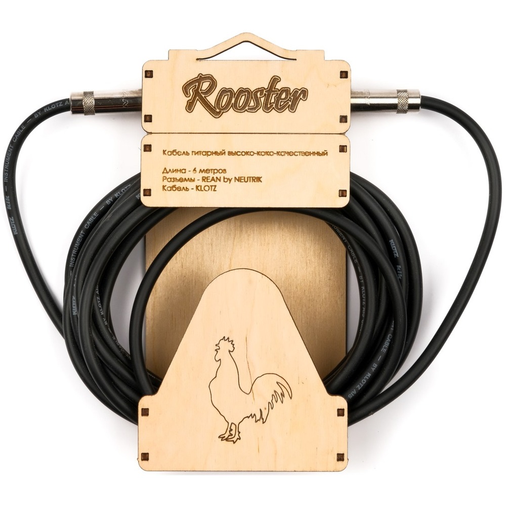 Кабель инструментальный Rooster RUS0106 6.0m