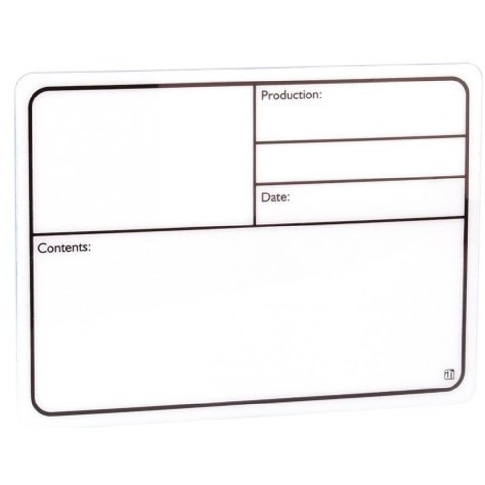 Этикетка пластиковая самоклеющаяся Adam Hall 88005