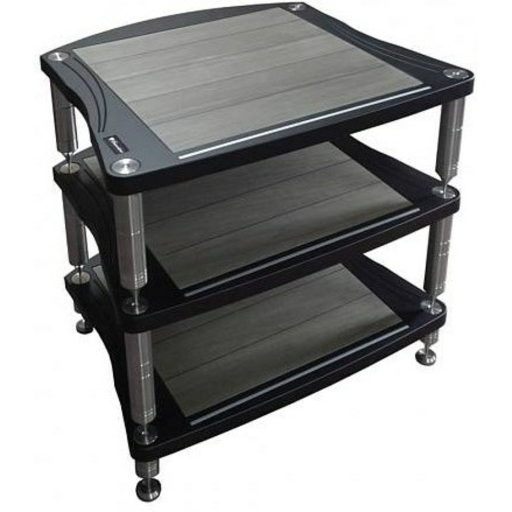 Hi-Fi стойка Bassocontinuo Accordeon XL4 2.0 GloomBl / PianoBl / DeepBlue h 330 mm