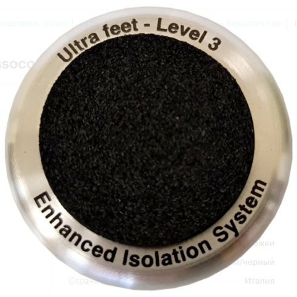 Виброизолирующие опоры для аудиоаппаратуры Bassocontinuo Ultrafeet level 3