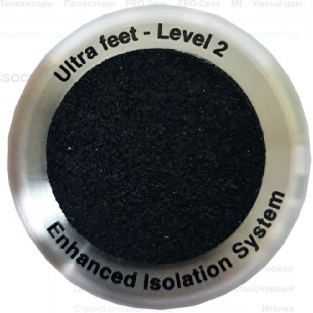Виброизолирующие опоры для аудиоаппаратуры Bassocontinuo Ultrafeet level 2
