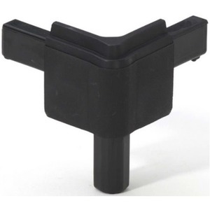 Уголок стыковочный папа Adam Hall Q4502MBLK