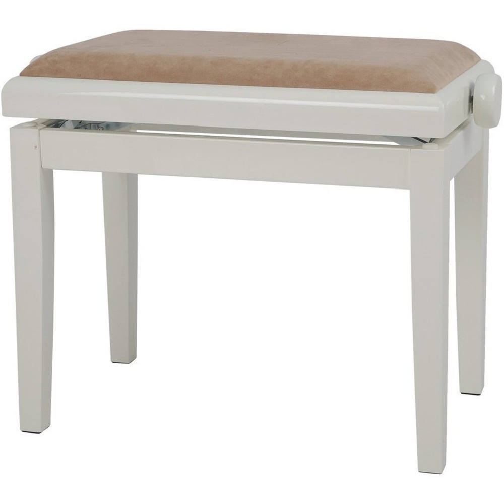 Банкетка для пианино Gewa Piano bench Deluxe White high gloss 130150