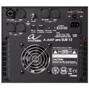 Активный сабвуфер Alpha Audio A-Amp Pro 12 Sub