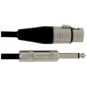 Кабель аудио 1xJack - 1xXLR Alpha Audio Pro Line 9.0 m 190585