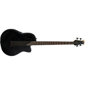 Бас гитара электоакустическая Ovation B778TX-5 Bass Elite T Mid Cutaway Black Textured OV553282