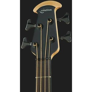 Бас гитара электоакустическая Ovation B778TX-5 Bass Elite T Mid Cutaway Black Textured OV553282