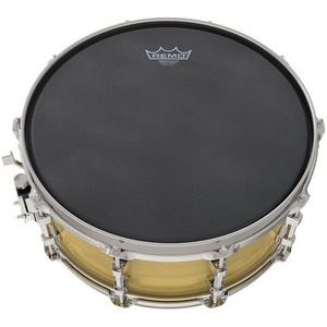 Пластик для барабана REMO BA-0814-ES Batter Ambassador Black Suede