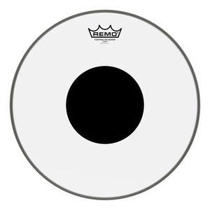 Пластик для барабана REMO CS-0314-10 Batter Controlled Sound Black Dot Clear 14