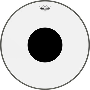 Пластик для барабана REMO CS-1320-10 Bass Controlled Sound Black Dot Clear 20