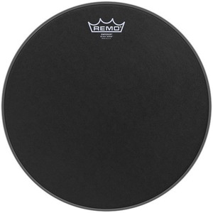 Пластик для барабана REMO BB-1822-ES Bass Emperor Black Suede