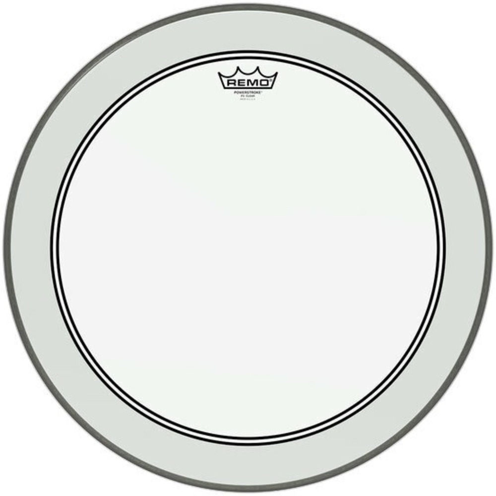 Пластик для барабана REMO P3-1320-BP Bass Powerstroke 3 Clear