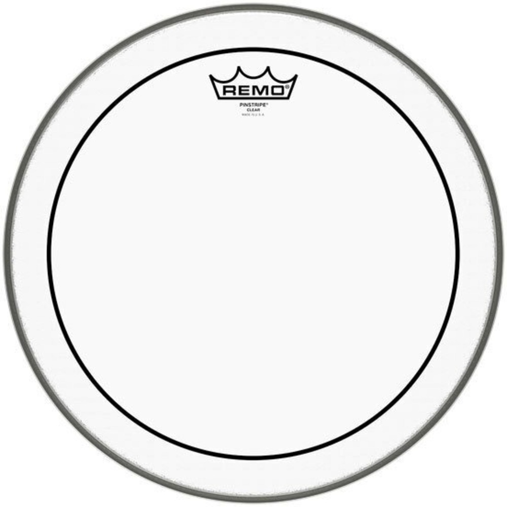 Пластик для барабана REMO PS-1322-00 Bass Pinstripe Clear 22