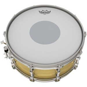 Пластик для барабана REMO CS-0110-10 Batter Controlled Sound Coated Black Dot On Bottom