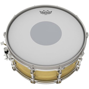 Пластик для барабана REMO CS-0112-10 Batter Controlled Sound Coated Black Dot On Bottom
