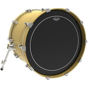 Пластик для барабана REMO ES-1620-PS Bass Pinstripe Ebony
