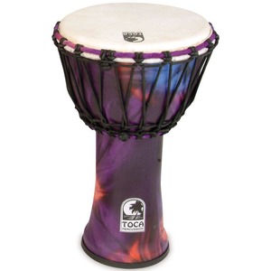 Джембе TOCA SFDJ-9WP Freestyle Rope Tuned Woodstock Purple
