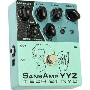 Педаль эффектов/примочка для бас гитары Tech 21 Geddy Lee YYZ Signature SansAmp