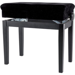 Банкетка для пианино Gewa Piano bench Deluxe Compartment Black matt 130500