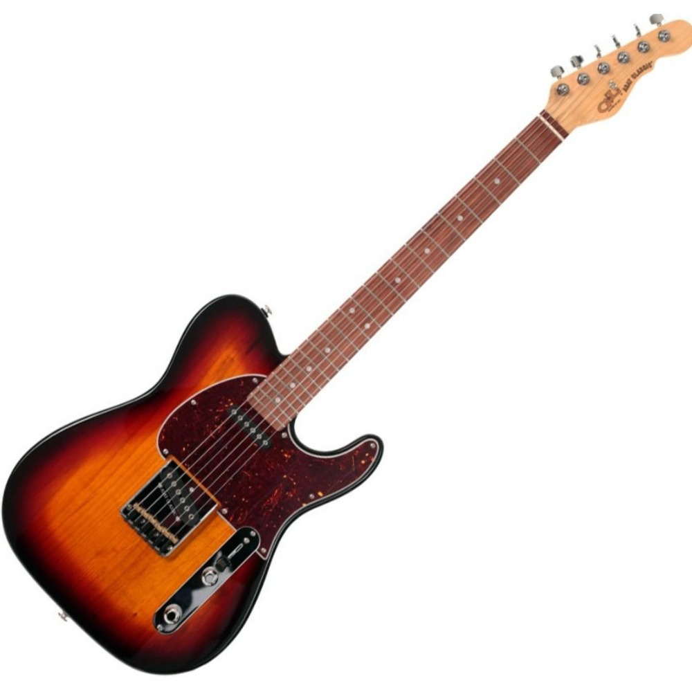 Электрогитара G&L FD ASAT Classic Bluesboy 3-Tone Sunburst CR с чехлом