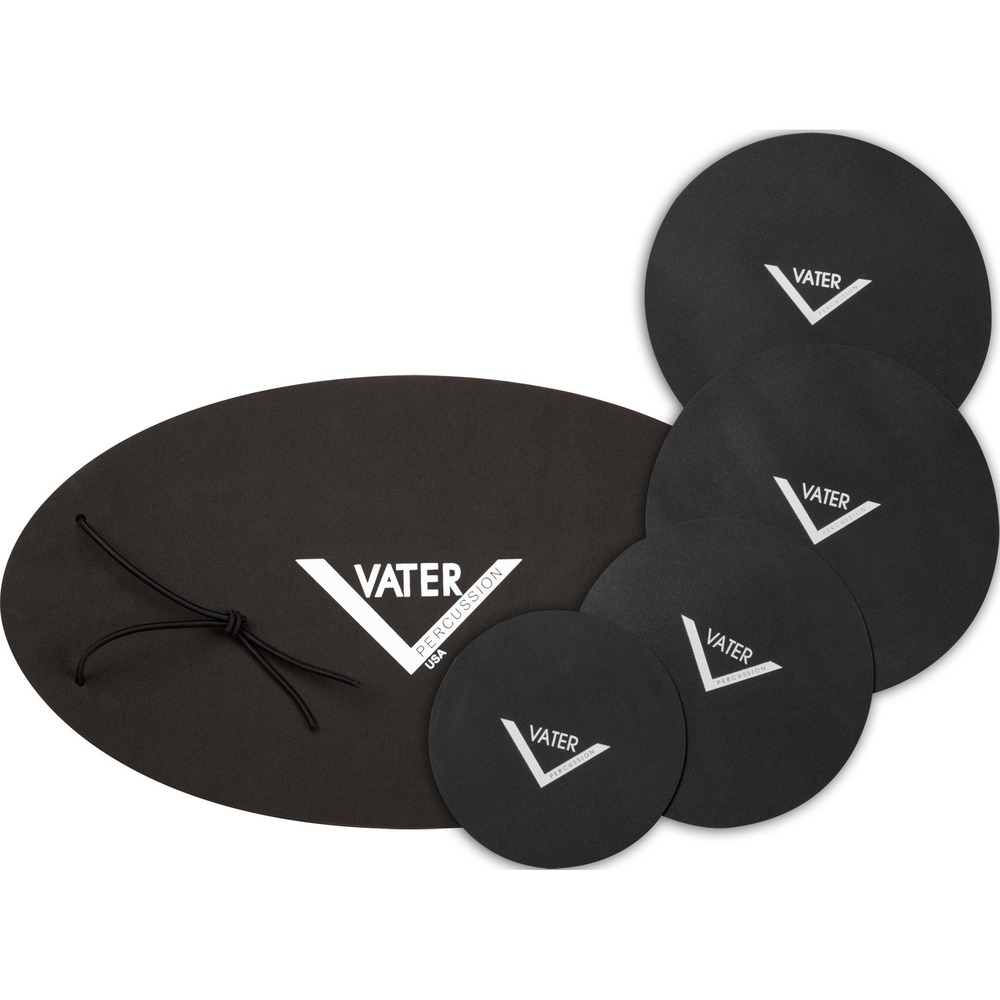 Резиновые накладки на барабаны для беззвучной тренировки VATER VNGCFP Complete Fusion Pack