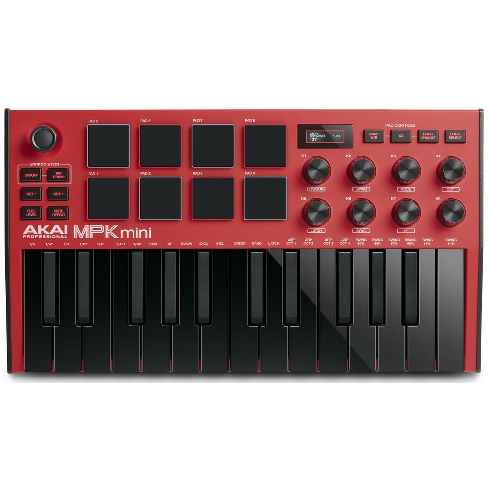 Миди клавиатура Akai Pro MPK MINI MK3 R