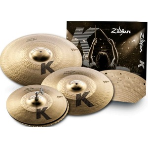 Комплект тарелок для ударных Zildjian KCH390 K CUSTOM HYBRID BOX SET
