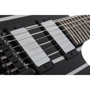 Электрогитара Schecter Synyster Custom BLK/SILVER HIPSHOT