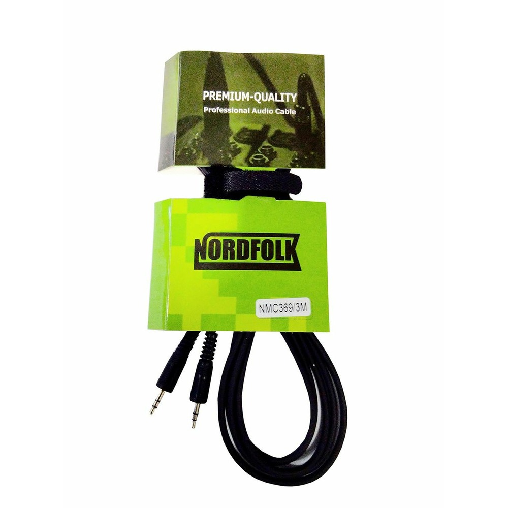 Кабель аудио 1xMini Jack - 1xMini Jack NORDFOLK NMC369 3.0m
