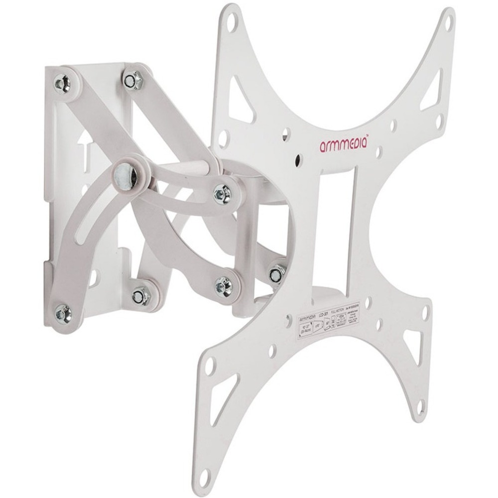 Кронштейн наклонно-поворотный Arm Media LCD-301 white
