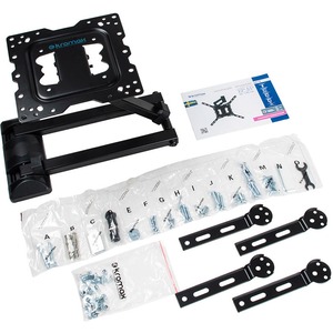 Кронштейн наклонно-поворотный Kromax DIX-18 black