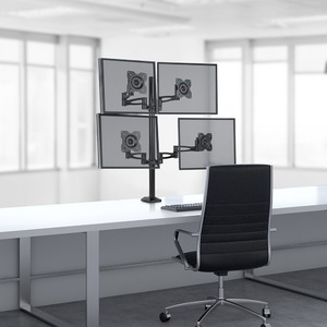 Кронштейн настольный для мониторов Kromax OFFICE-4 black