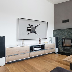 Кронштейн наклонно-поворотный Kromax OPTIMA-406 grey titan